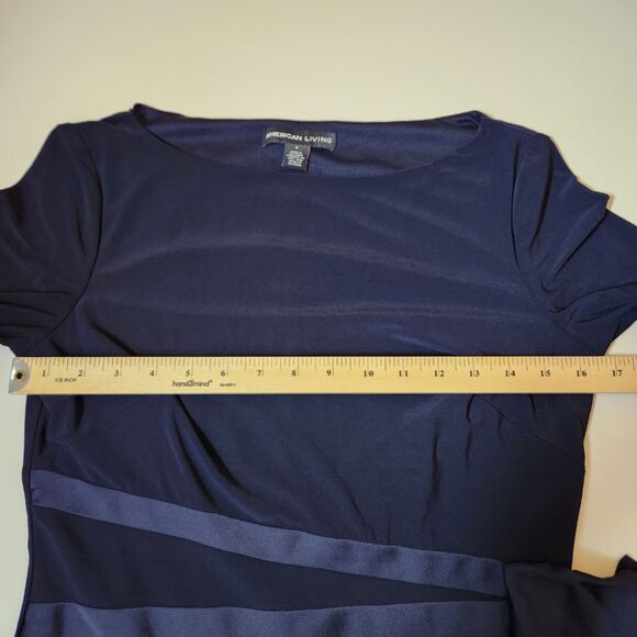 American Living Blue Dress – Women’s Size 8, Stretch Fit - Picture 5 of 8